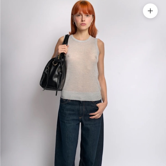 NWT) Black shoulder/satchel/hand bag - Picture 3 of 8